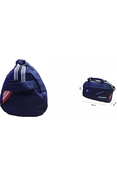 ESCAPE 112 New Season Large Size Sports Travel Bag Navy Blue