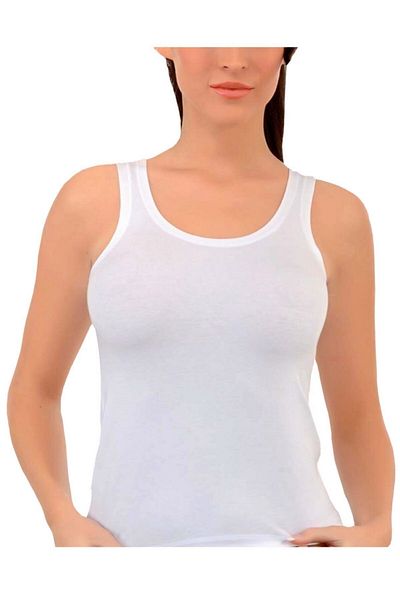 İmer Çamaşır White Modal Single Jersey γυναικείο εσώρουχο 1233