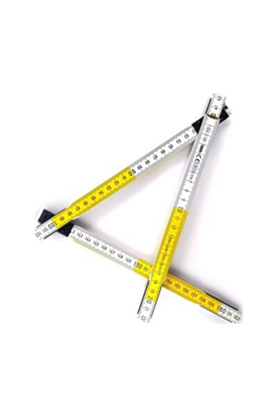 BMİ Bmı Gizli Perçinli Ağaç Metre (2mt)