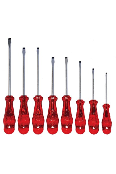İzeltaş Kraft Seri Düz Uçlu Tornavida Seti