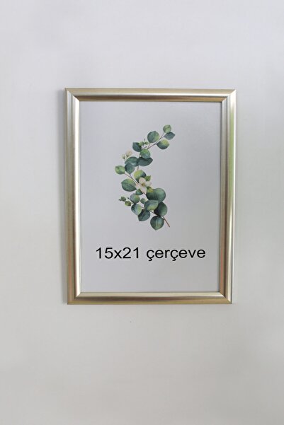 oversstore Dekoratif 15x21 Palet Çerçeve Platin
