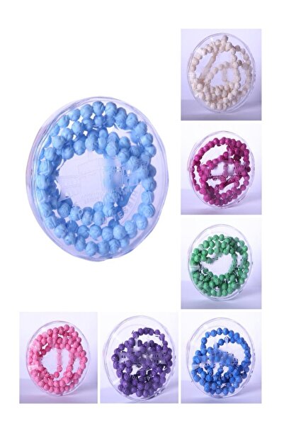 RoseRoi 10 Pieces Rose Scented Prayer Beads Mevlüt Gift Rose Patterned Round Boxed Special Rosary for Mevlüt