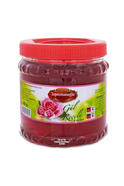 Toposmanoğlu Özgıda Meşhur Gül Yapraklı Reçel Net 1400 Gr.