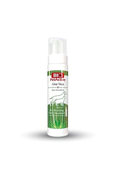 Bio PetActive Aloe Vera Özlü Kedi Köpek Kuru Köpük Şampuan 20 0ml