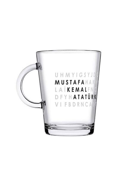 Paşabahçe Mustafa Kemal Atatürk Written Mug 1 Piece