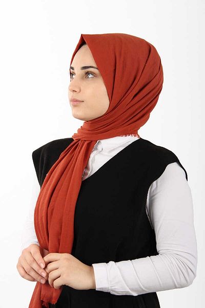 Sima Cotton Jazz Shawl - Tile
