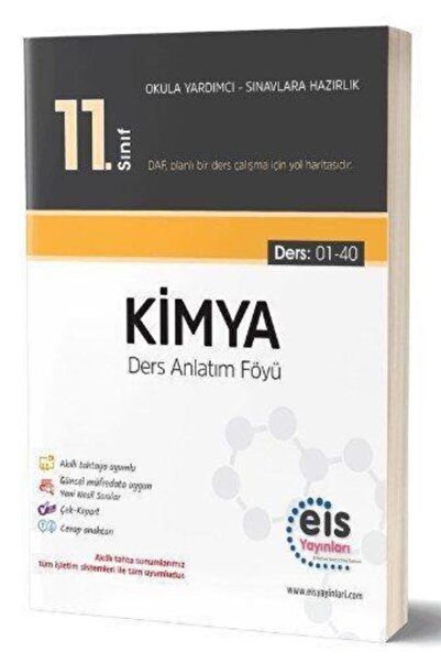 eis Yayınları 11. Sınıf - DAF - Kimya / Kolektif / Eis Yayınları / 9786257044394