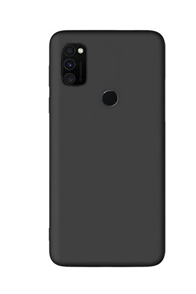 KZY İletişim Galaxy M30s Uyumlu Kapak Mat Siyah Silikon Lux Kılıf