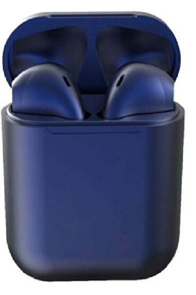 CMT Tws I12 Lacivert Ios Uyumlu Android Universal Bluetooth Kulaklık Hd Ses K...