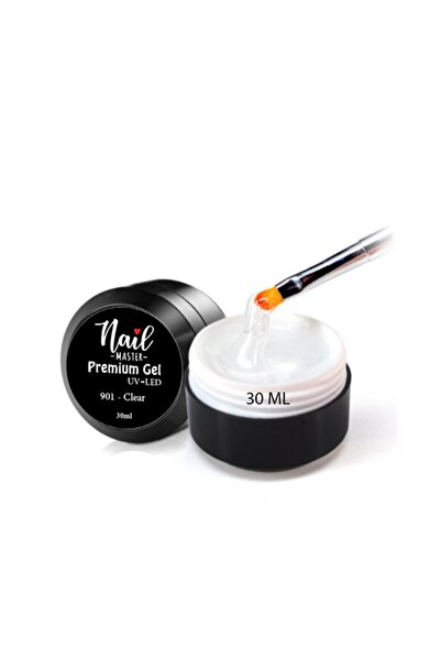 Nail Master 30ml Protez Tırnak Jeli Builder Jel 901-clear(ŞEFFAF)