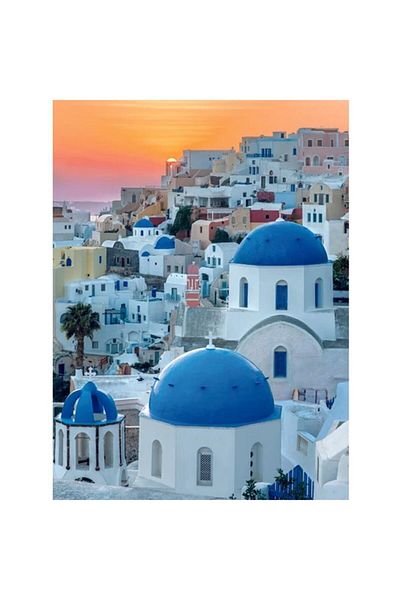 CLEMENTONI - 1000 Piece Adult Puzzle - Santorini