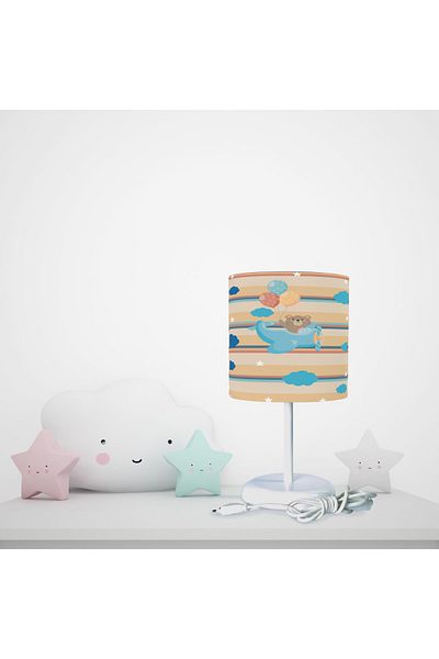 BAMBAŞKA MODA Flying Balloon Bear Lampshade