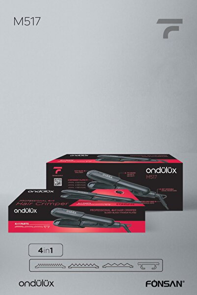 Fönsan Ondülüx M517 Professional 4in1 Hair Styling Toast