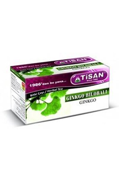 Tisan 20 عبوة من شاي الأعشاب مع الجنكة بيلو بال