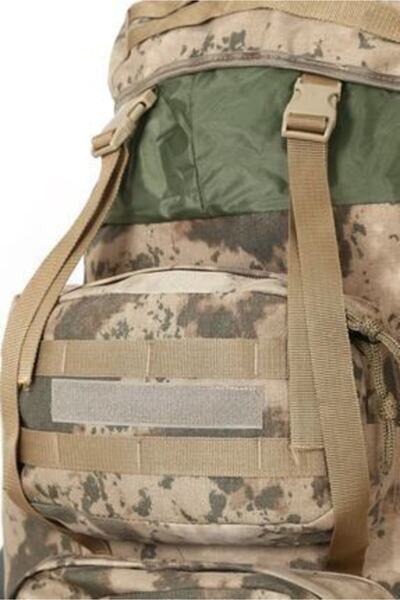 Genel Markalar Unisex Kahverengi Kamuflaj Taktik Askeri Dağcı Operasyon Çantası 110 Lt