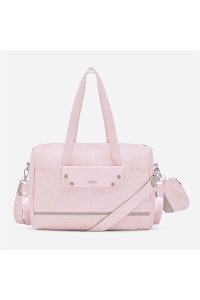 MAYORAL Women's Pink Polka Dot Bag