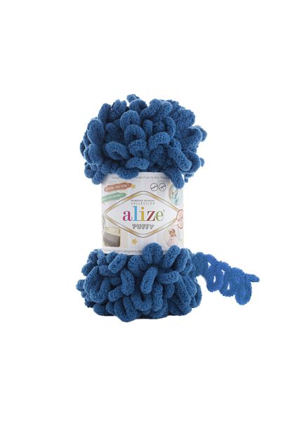 Alize Ață de tricotat manuală Puffy Linie de ulei Cod culoare 646
