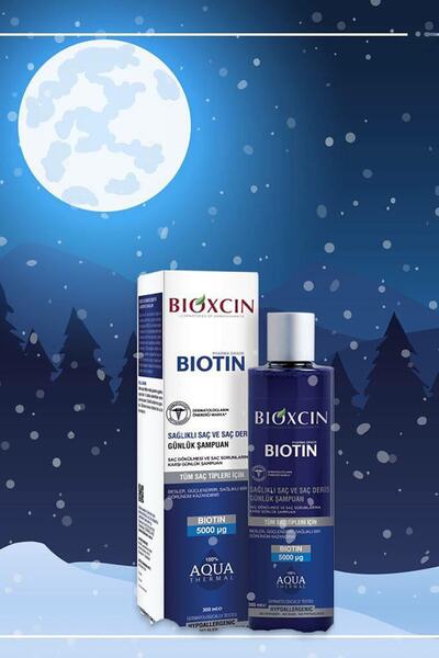 Bioxcin Biotin Saç Dökülmelerine Karşı Saç Bakım Şampuanı 300 ml