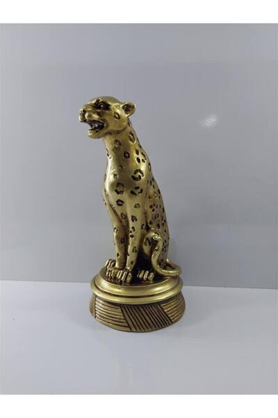 Espa Gold Dekoratif Kaplan Heykel