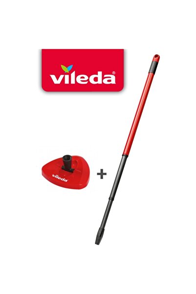 Vileda Turbo Sap + Üçgen Başlık + Mikrofiber Püskül
