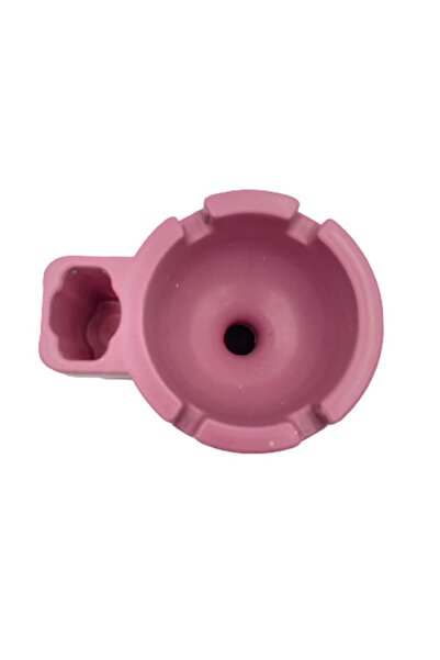 JUNGLEE Araba Ev Çakmaklıklı Kokusuz Küllük Pembe
