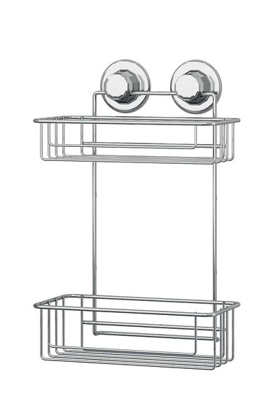 Teknotel Raft de duș pentru baie cu două etaje, cromat - DM256 EGC-34