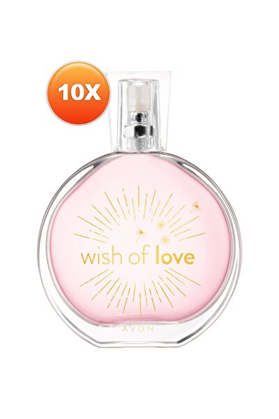 AVON Wish Of Love Kadın Parfüm Edt 50 ml 10'lu Set 5050000103404
