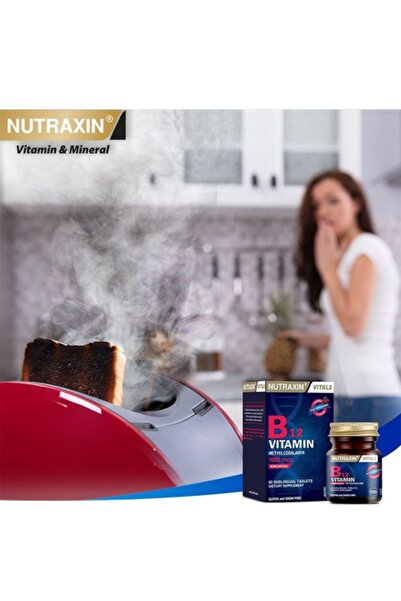 Nutraxin B12 Vitamini 1000 Mcg 60 Tablet Yorgunluk Ve Bitkinliği Önlenmesine ...