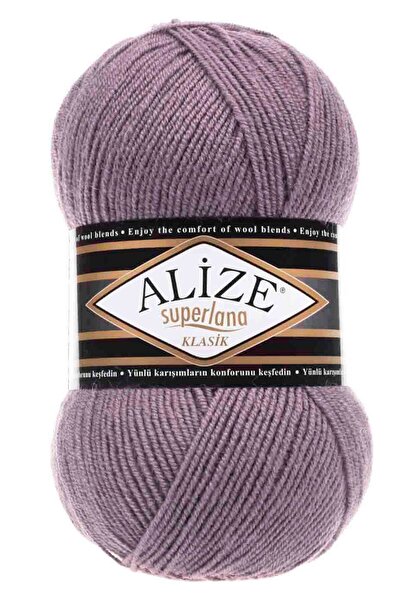 Alize سوبرلانا كلاسيك 312 - 100 جرامخيوط الحياكة اليدوية الوردية