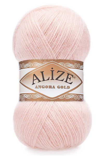 Alize Angora Gold Color Code 271 - Pink Pearl Λεπτομερές πλεκτό νήμα