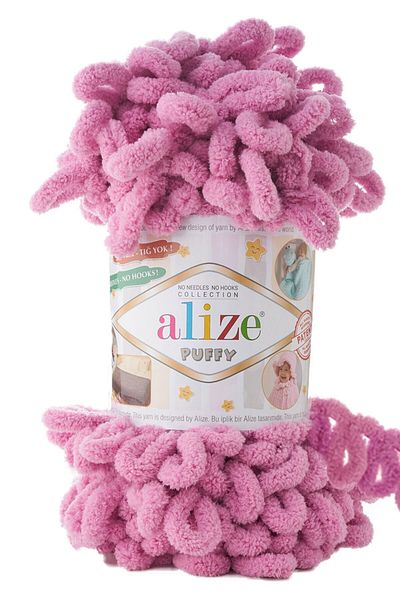 Alize 98 Ροζ Μονό Πλεκτό Νήμα Πλεκτομηχανής - 100 Γρ. 9 Mt. Σχοινί πλεξίματος με δάχτυλα HBON0087HA