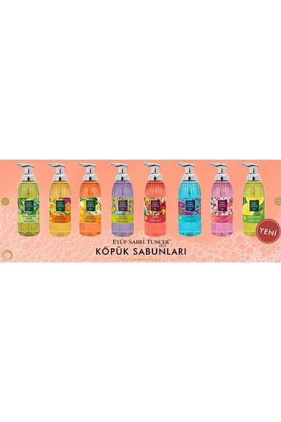 Eyüp Sabri Tuncer Olive Oil Mixed Foam Soap 500ml X 4 Pieces