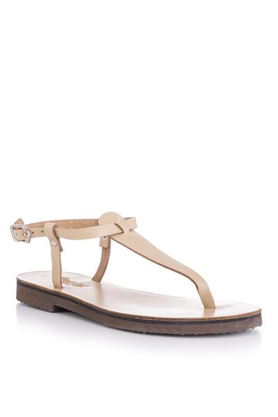 DaphneSandals صندل نسائي مصنوع يدويًا من الجلد الطبيعي - 5005