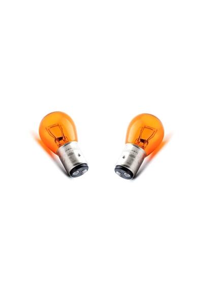 Photon Turuncu Naturel Cam Çift Duy Ampul Ph5525na Py21/5w