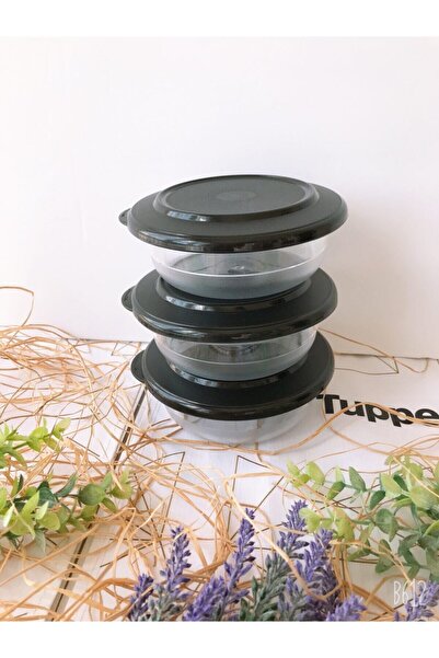 Tupperware Kristalin Kase Kahvaltılık 3'lü