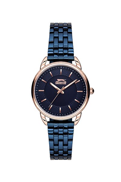 Slazenger Watches ساعة يد للجنسين باللون الكحلي Sl.09.1511.3.02