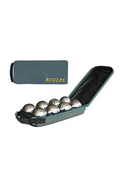 Delta Bocce Set Çantalı 8 Toplu Metal Bocce Seti (Boules Seti)