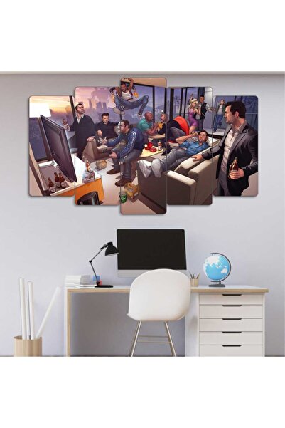 EVLOYA Gta Tablo 5 Parçalı