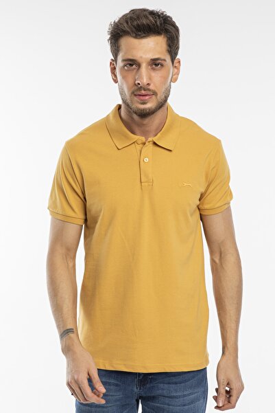 Slazenger Salvator Herren T-Shirt Senf St11te081