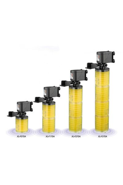 Xilong Xl-f070a Aquarium Yellow Inner Filter 1000 L/hour 12 W