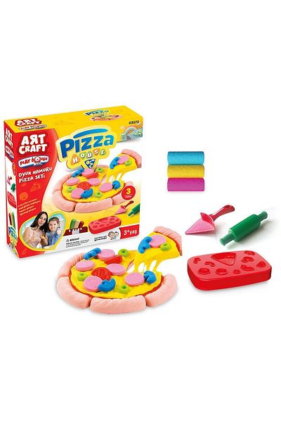 FEN TOYS 03572 Pizza Set Play Dough150 Gr.