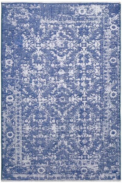 MYHOME HALI Moretti Vintage Indigo Mavi Yıkanabilir Halı