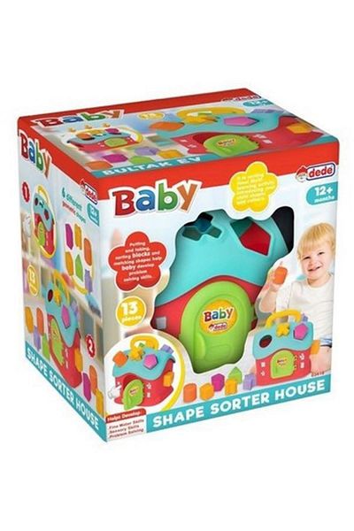 DEDE Find Plug Home 13 Pieces Educational Toy 03418