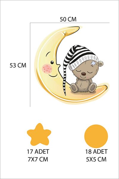 Tilki Dünyası Kids Room Wall Sticker