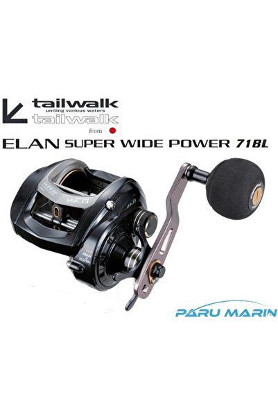 TAİLWALK Elan Super Wide Power 71Bl - Spinning Wheel Baitcasting Jig Machine ...