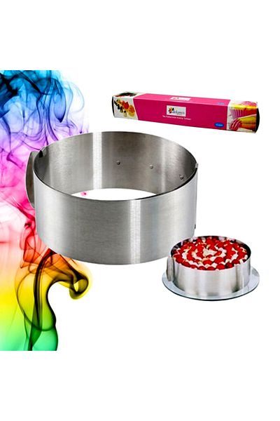 Dekamis Round Adjustable Cake Mold 9 Cm. / Tuned Circle
