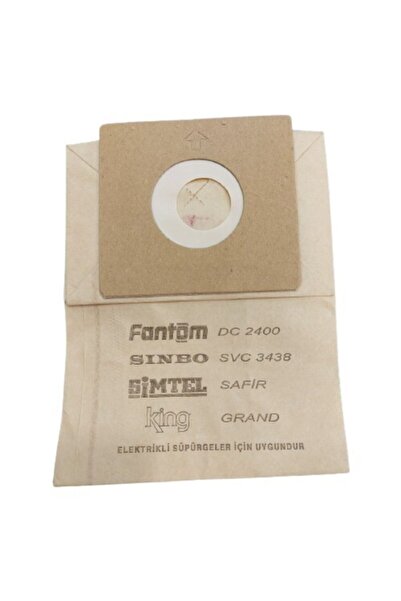 Fantom Sinbo Simtel King Uyumlu Elektrikli Süpürge Torbası