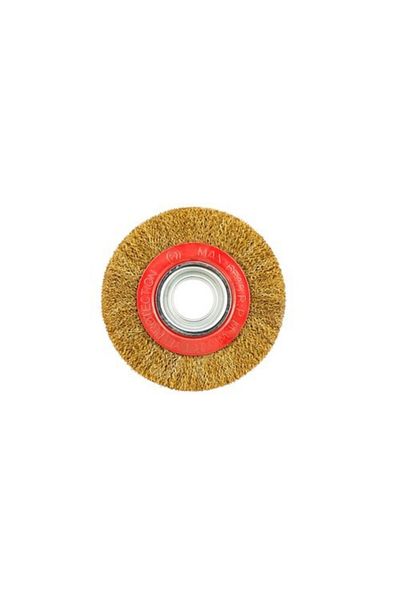 Tomax Fringed Circle Wire Brush 200 mm