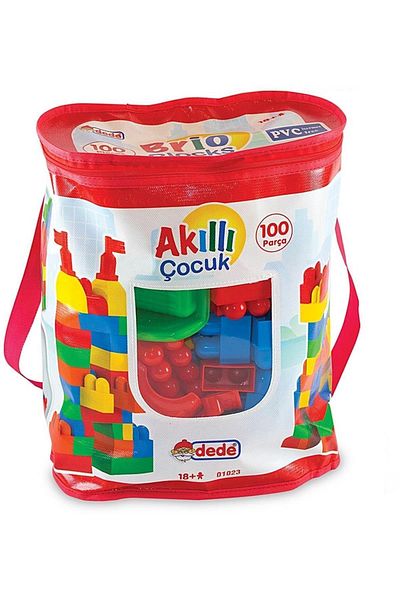 DEDE Smart Children's Block 100 Piece Iri Stone Bag Blocks