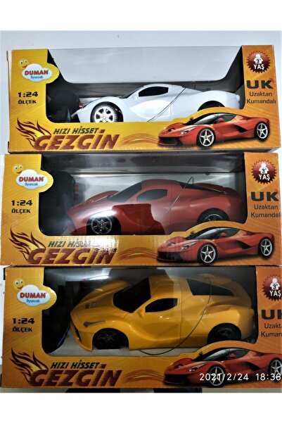 Duman Oyuncak Uzaktan Kumandalı Araba